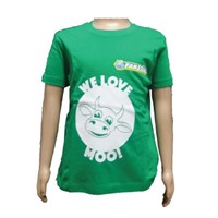 FARESIN dětské tričko "WE LOVE MOO" zelené vel. 6 let