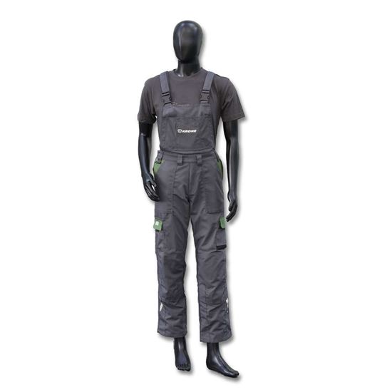 Pracovní kalhoty s laclem KRONE vel. 4XL