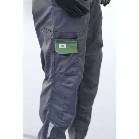 Pracovní kalhoty s laclem KRONE vel. 4XL