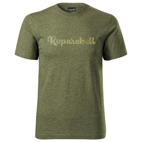 Pánské tričko ROPA „Roparebell“ zelené​ vel. 4XL