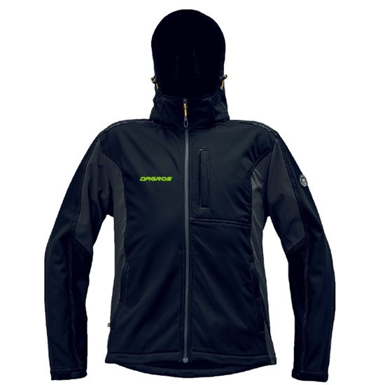 DAYBORO softshell bunda černá 3XL