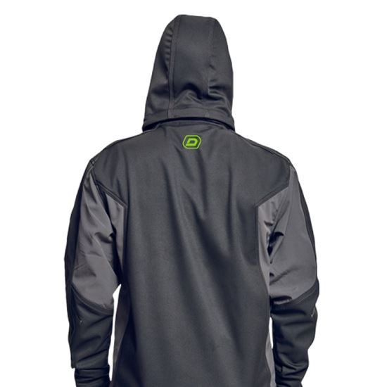 DAYBORO softshell bunda černá 3XL