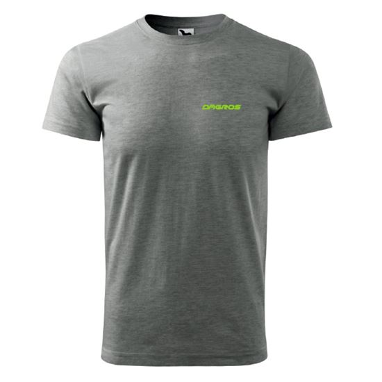Triko BASIC 129 tmavě šedý melír vel. S