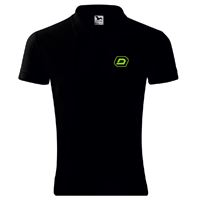 Polokošile PIQUE POLO černá vel. 4XL