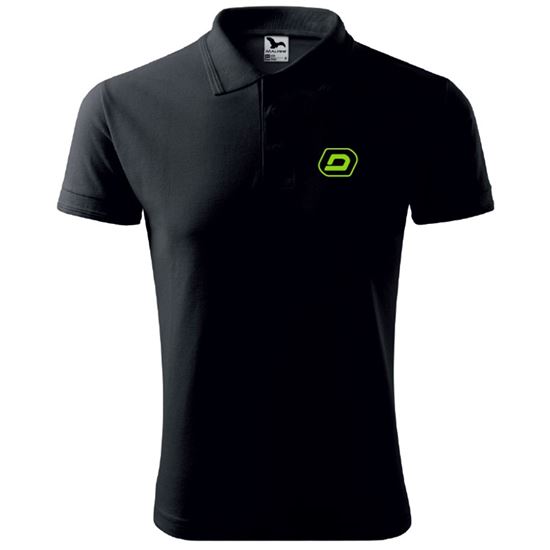Polokošile PIQUE POLO ebony grey vel. XXL