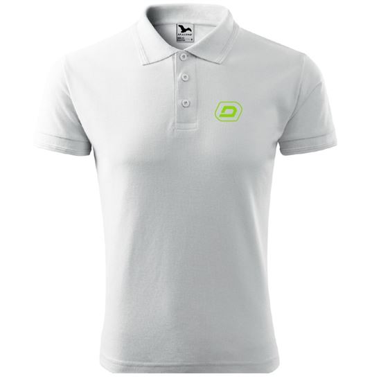 Polokošile DÁMSKÁ PIQUE POLO bílá vel. 3XL