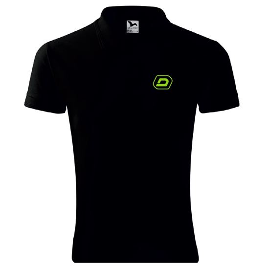 Polokošile DÁMSKÁ PIQUE POLO černá vel. 3XL